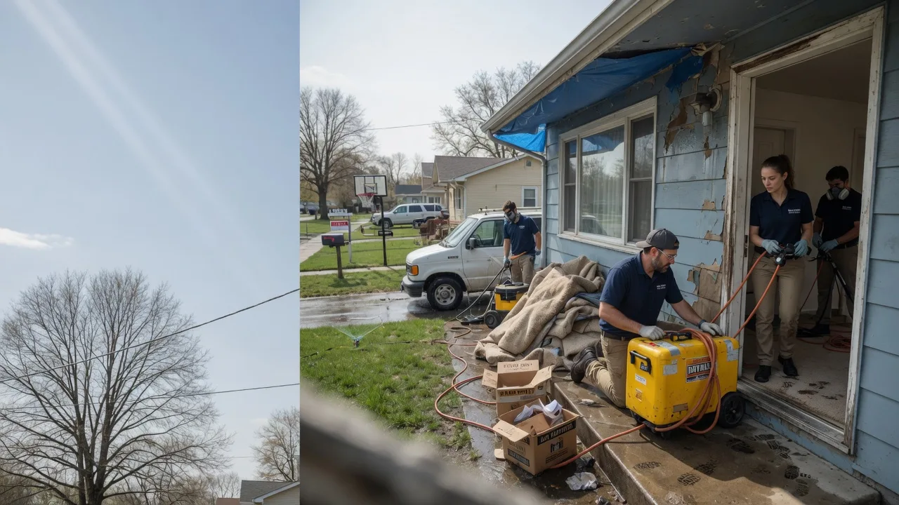 Basement Flood Cleanup in Napavine, WA near me